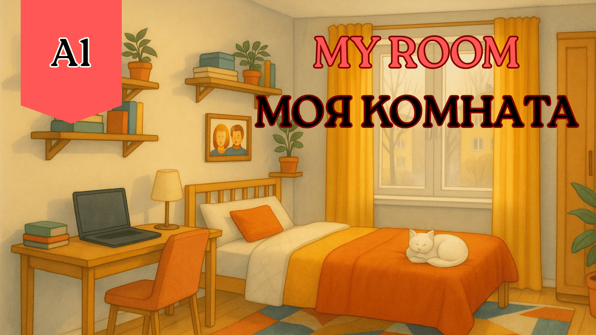 Моя комната – My Room/Ma Chambre